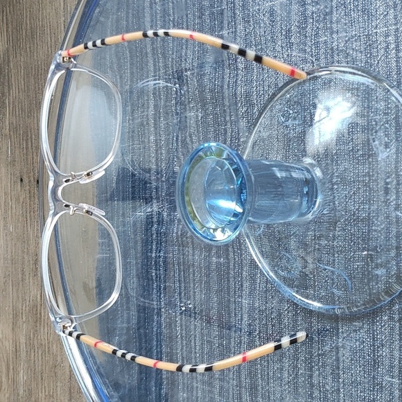 New Burberry Transparent Frame BE2371D - Picture 8 of 16